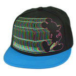 Mickey Mouse Electrify Neon Outline Snapback Hat