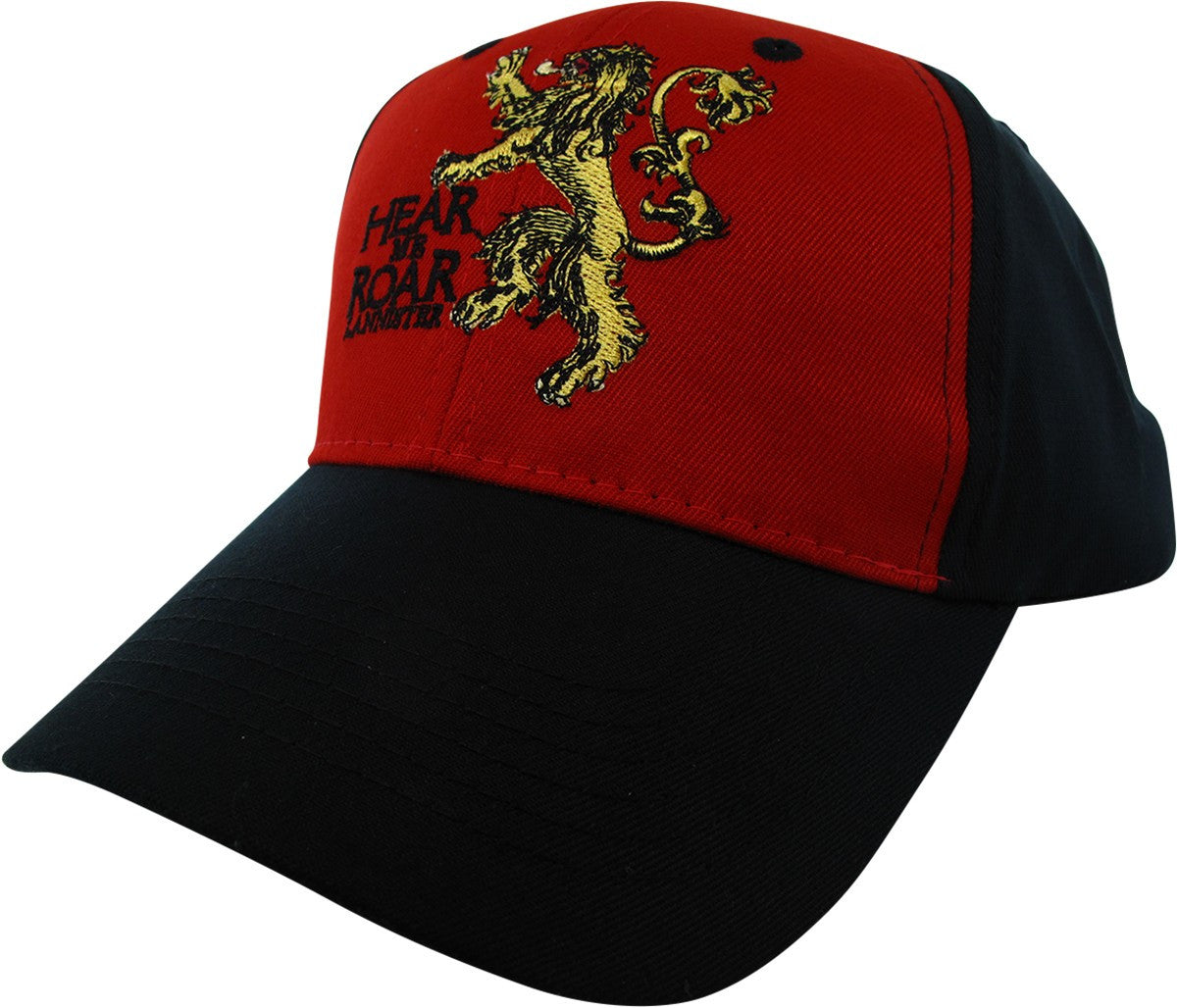 Game of Thrones Lannister Hear Me Roar Velcro Hat