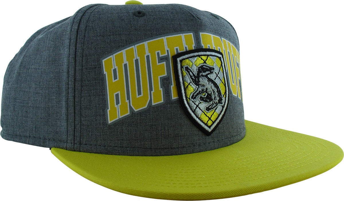 Harry Potter Hufflepuff Crest Badge Snapback Hat