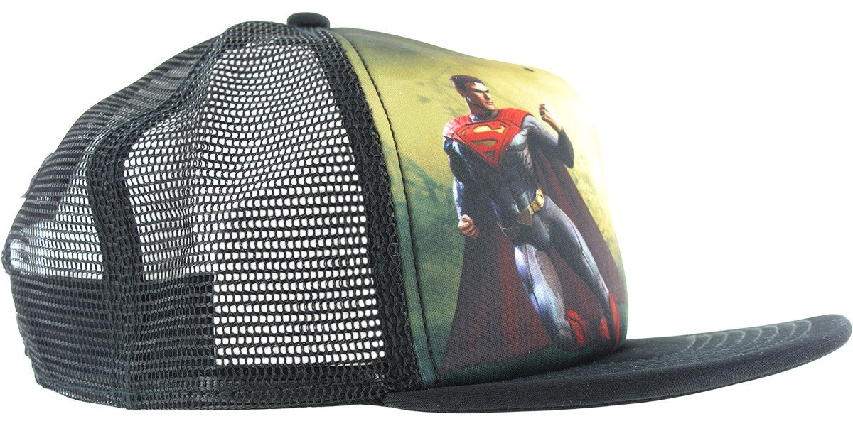 Injustice Batman Superman Trucker Hat