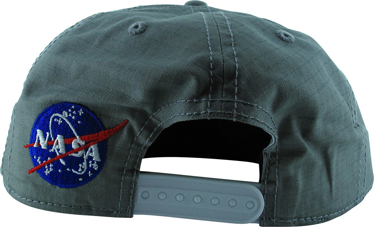 NASA STS-53 Discovery Mission Gray Snapback Hat