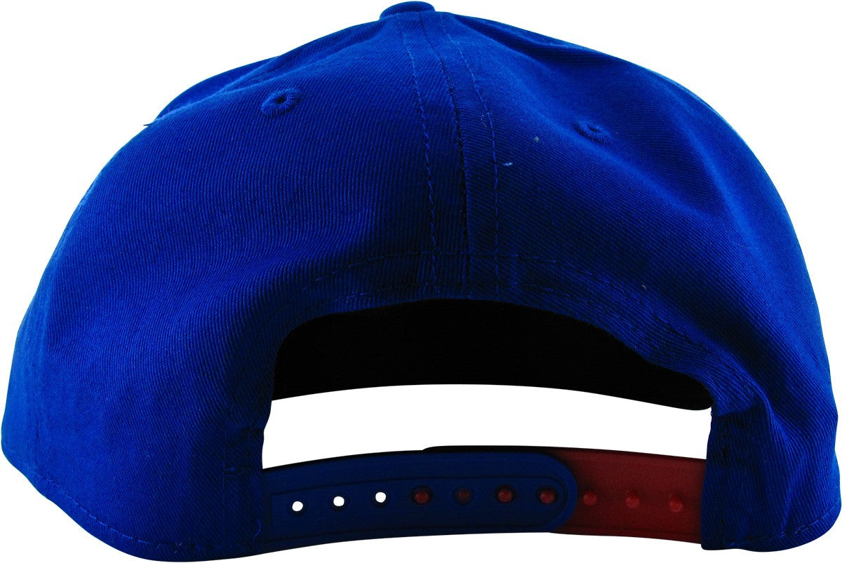 Super Mario Hero Outlines Blue Snapback Youth Hat
