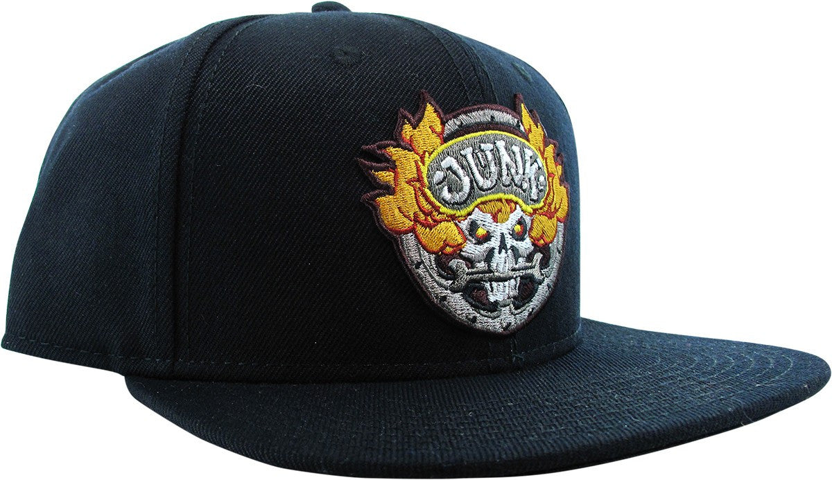 Overwatch Junkrat Junk Black Snapback Hat