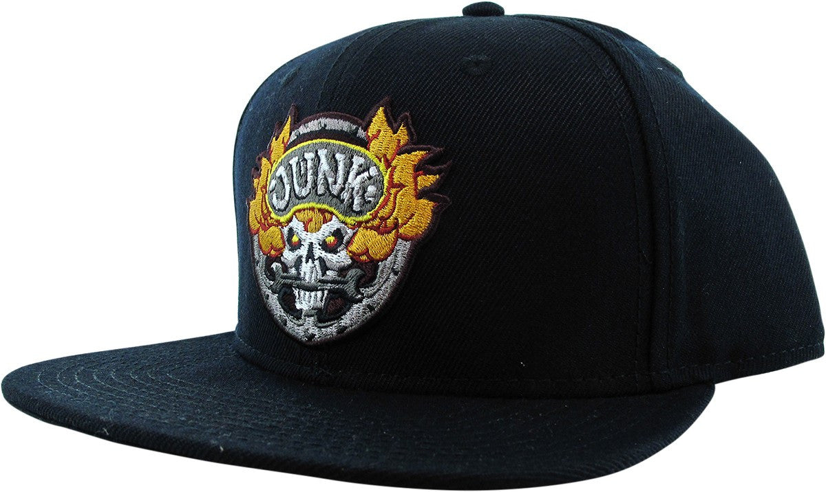 Overwatch Junkrat Junk Black Snapback Hat