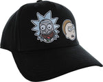 Rick and Morty Heads Faces Snapback Hat