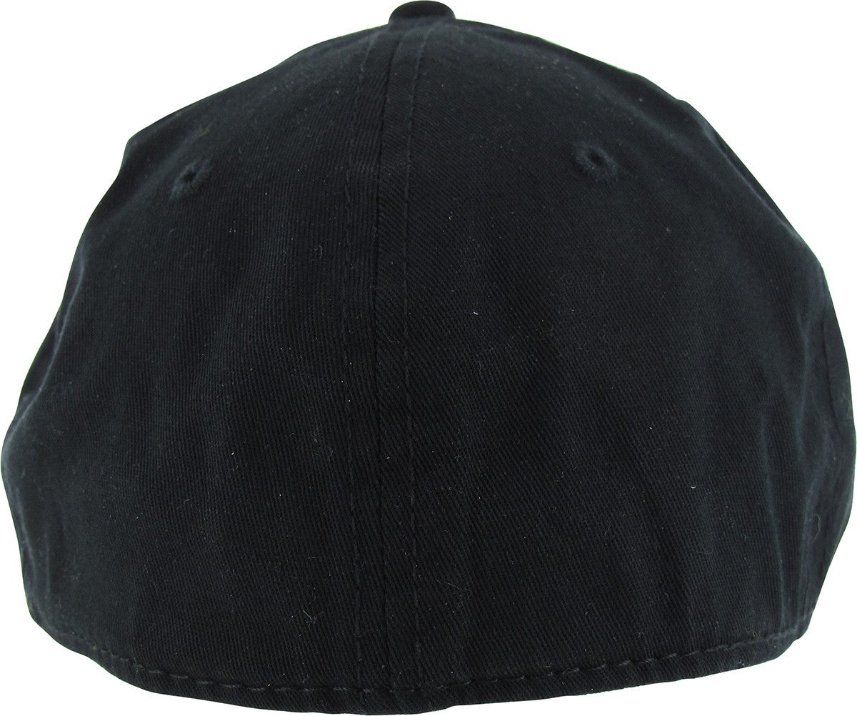 Superman Logo Reflective Flex Fit Black Hat