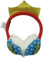 Wonder Woman Gold Tiara Logo Youth Ear Muffs