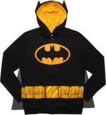 Batman Costume Caped Hoodie