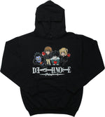 Deathnote Chibi Group Girls Hoodie