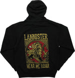 Game of Thrones Lannister Roar Emblem Zip Hoodie