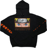 Naruto Close Up Stare Panel Hoodie