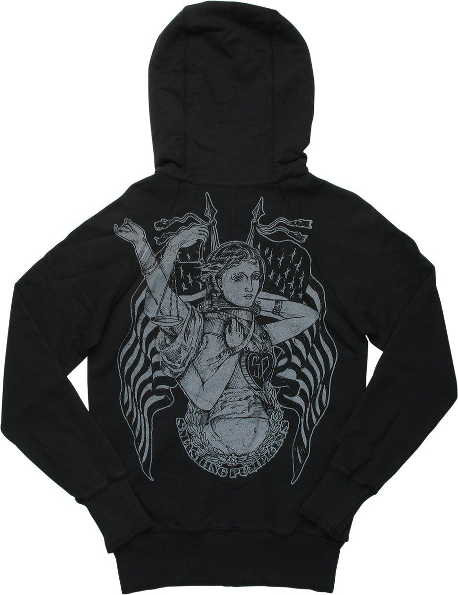 Smashing Pumpkins Heart Zeitgeist Zippered Hoodie