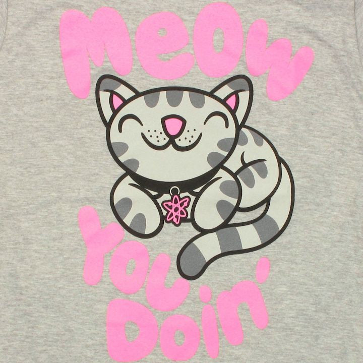 Big Bang Theory Meow You Doin Baby Tee