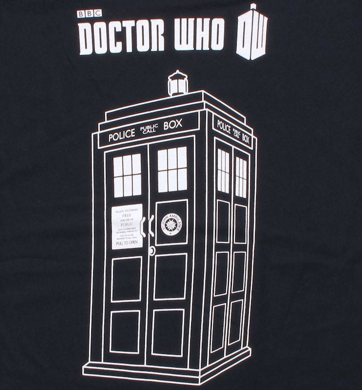 Doctor Who TARDIS Graphic Baby Tee