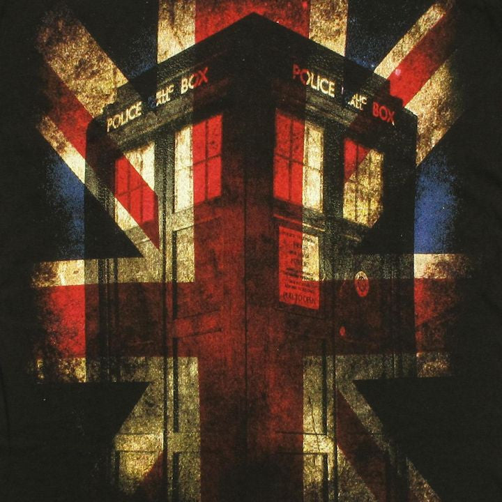 Doctor Who Union Jack TARDIS Baby Tee