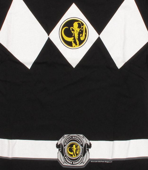Power Rangers Black Baby Tee