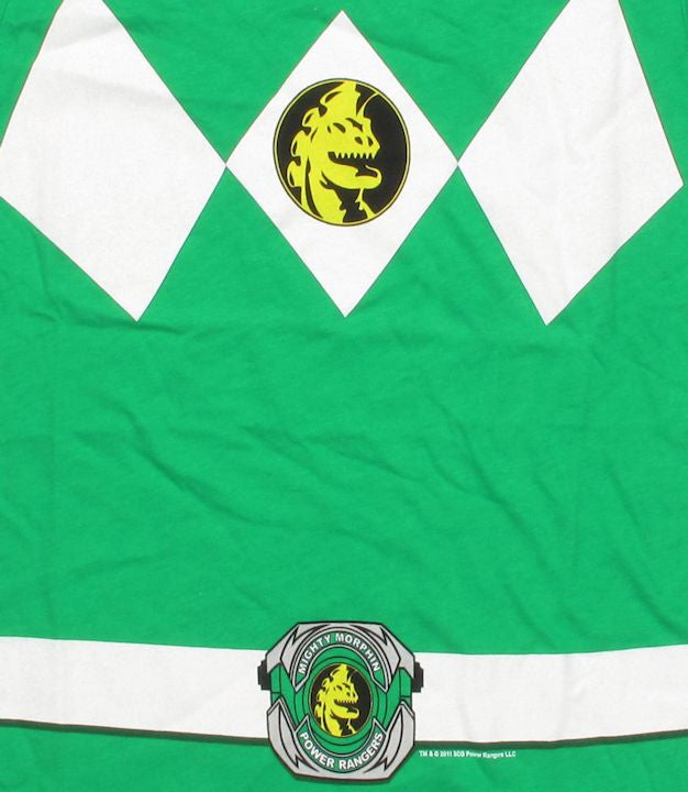 Power Rangers Green Baby Tee