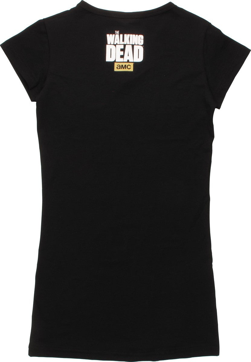 Walking Dead Best Damn Cookies Juniors Tunic Shirt