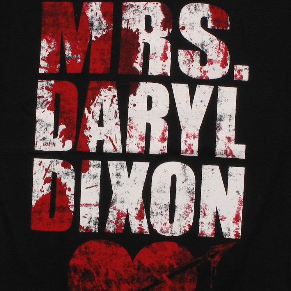 Walking Dead Mrs Daryl Dixon Baby Tee