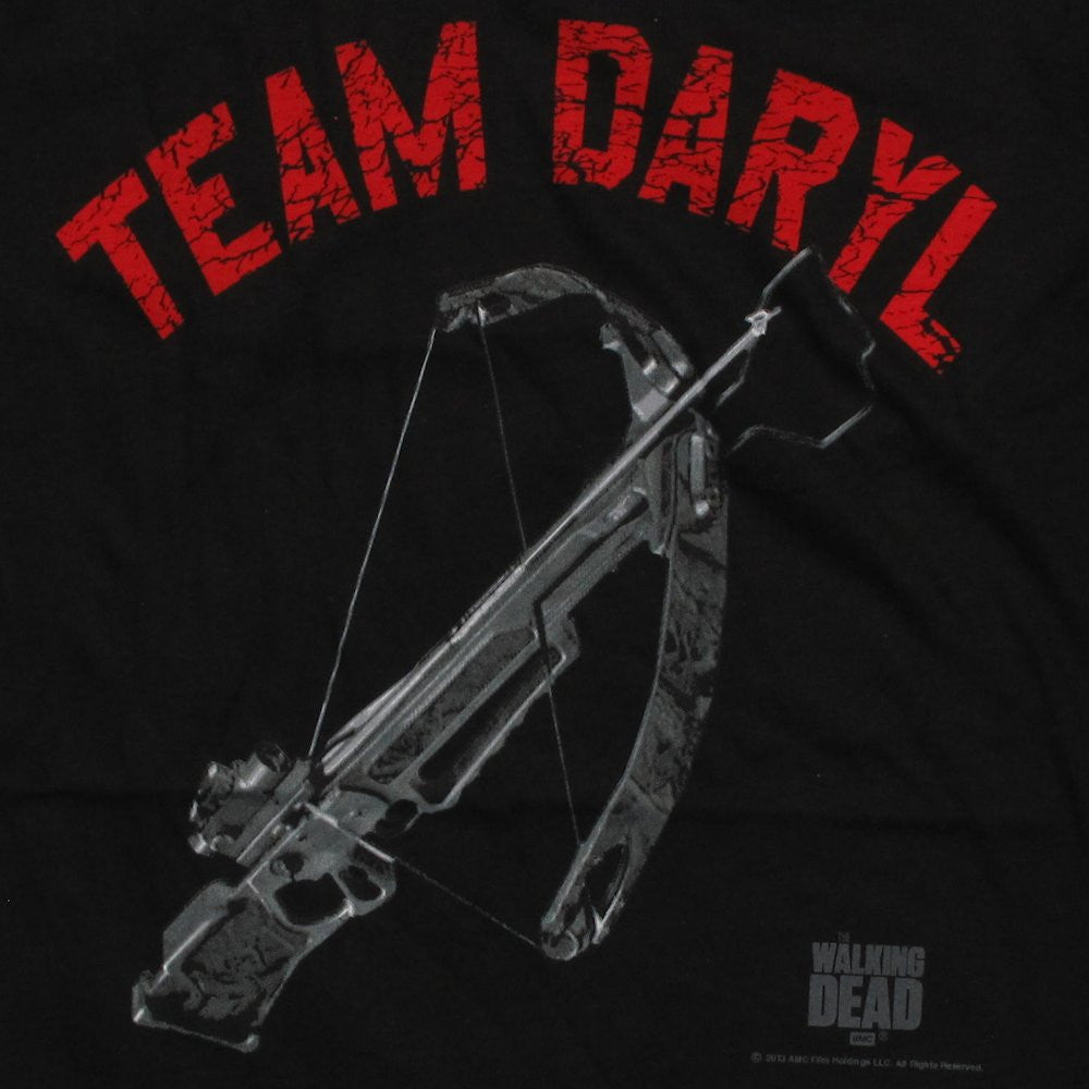 Walking Dead Team Daryl Crossbow Baby Tee