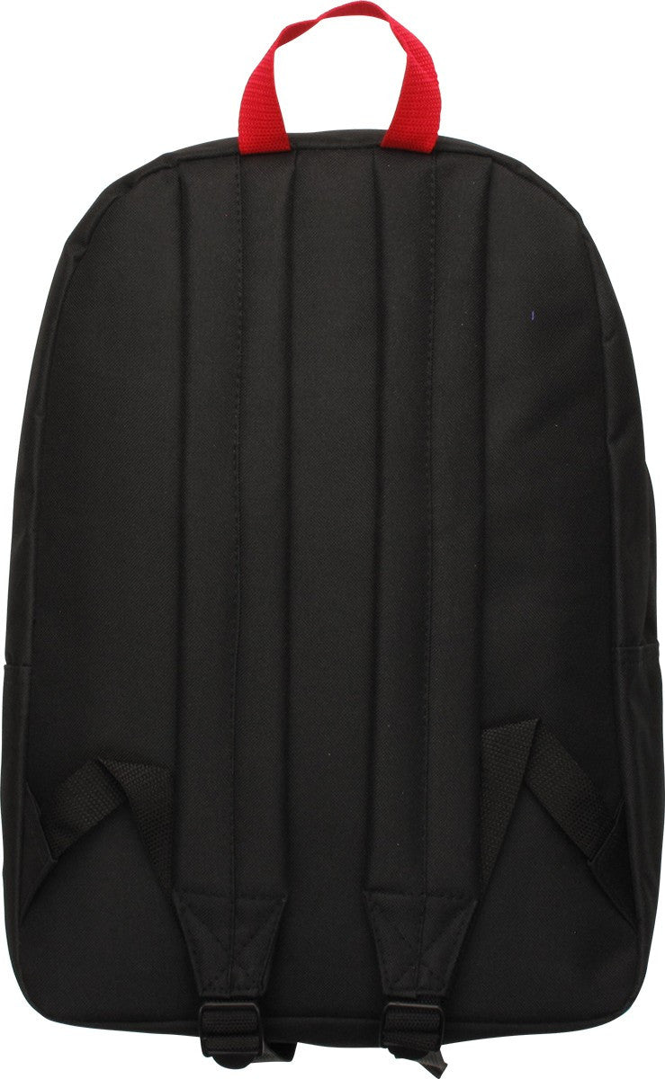 Harley Quinn Distressed Batman Logo Backpack