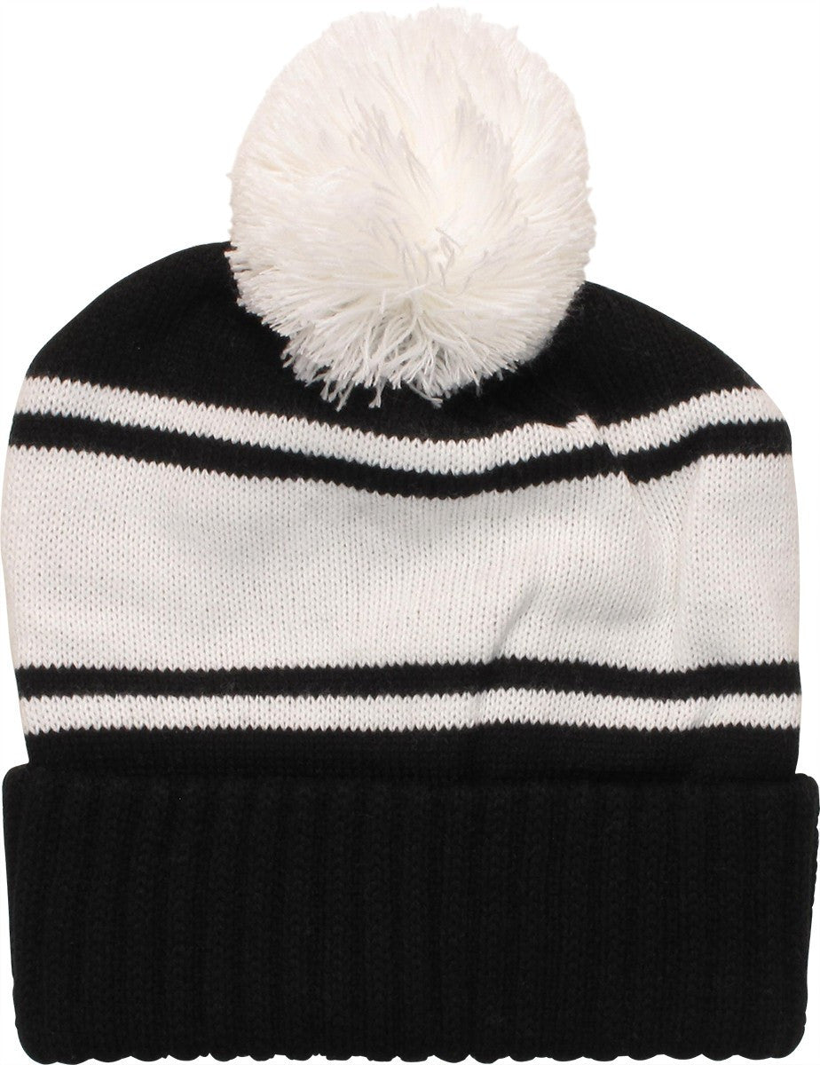 Firefly Nameplate Cuffed Pom Beanie
