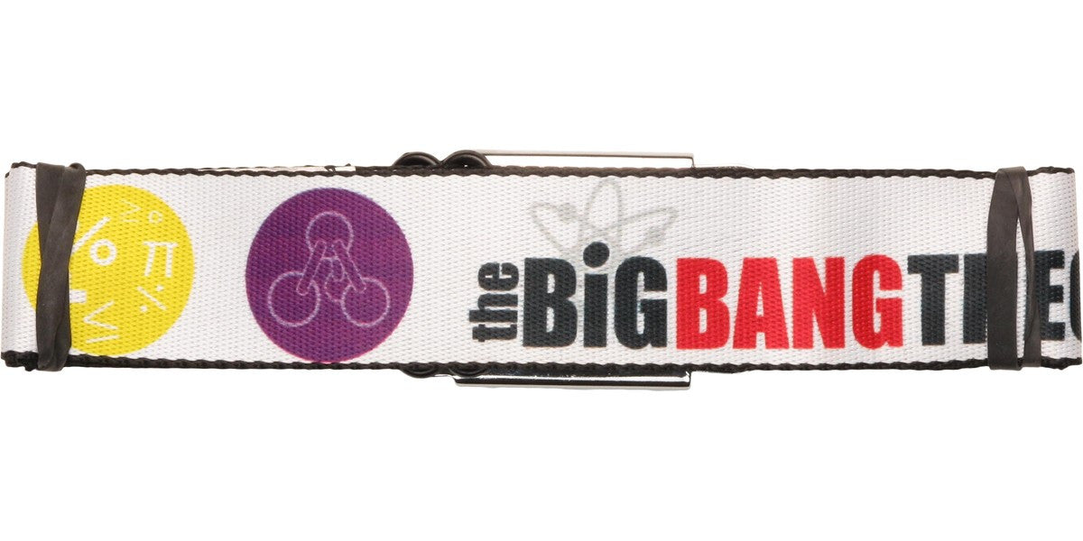 Big Bang Theory Color Icons Seatbelt Belt