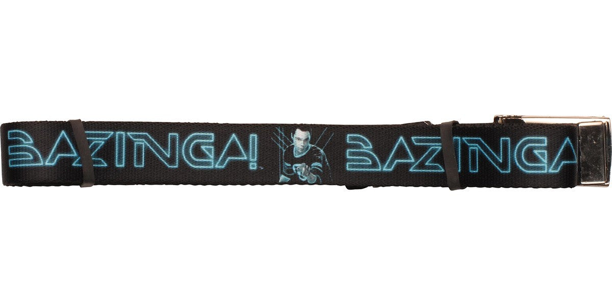 Big Bang Theory Sheldon TRON Bazinga Mesh Belt