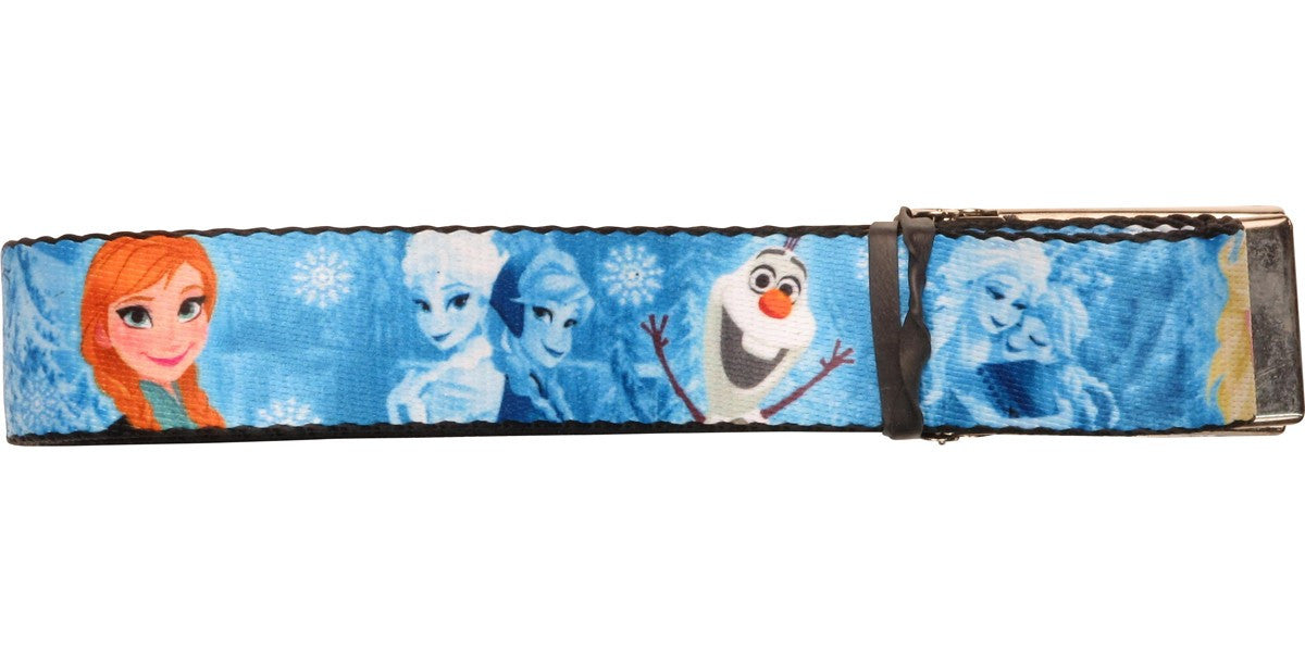 Frozen Cold Poses Mesh Belt