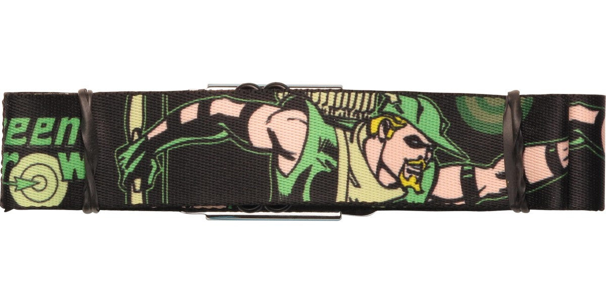 Green Arrow Action Poses Seatbelt Belt