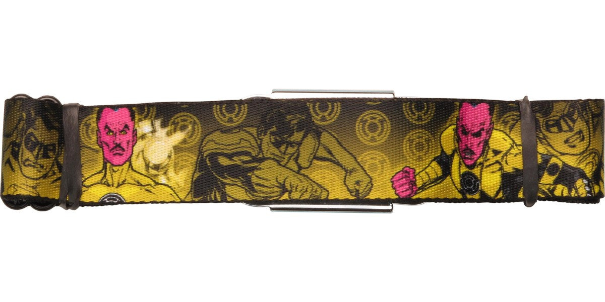 Green Lantern Sinestro Poses Seatbelt Belt