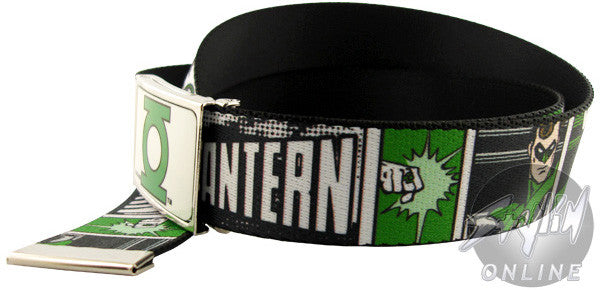 Green Lantern Comic Mesh Belt
