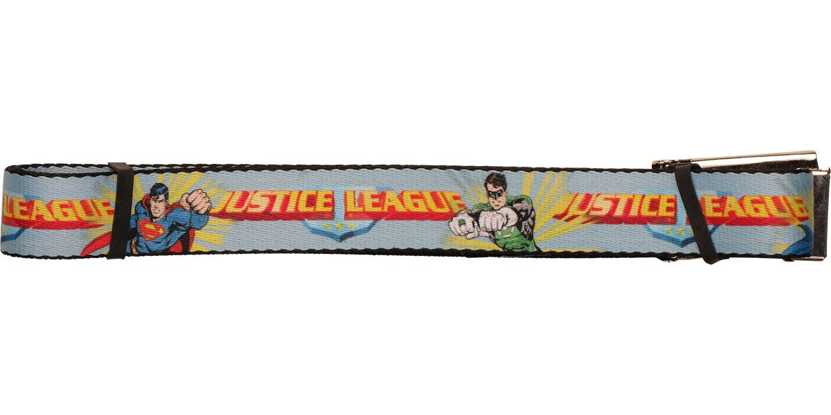 Justice League Team Rays Wrap Mesh Belt
