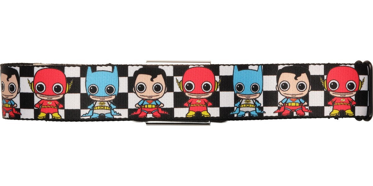 Justice League Chibi Superheroes Seatbelt Belt