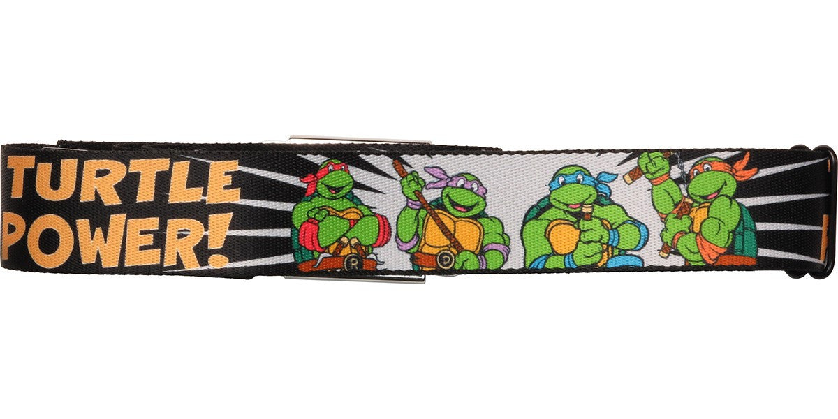 Ninja Turtles Turtle Power Cartoon Seatbelt Belt