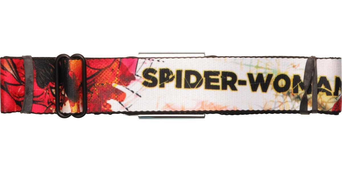 Spider-Woman Web Poses Seatbelt Belt