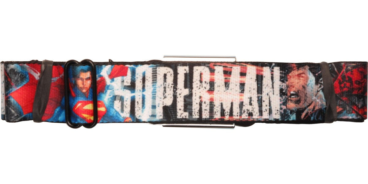 Superman New 52 Poses Seatbelt Belt