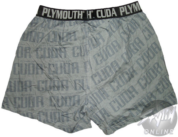 Car Plymouth Cuda Boxers
