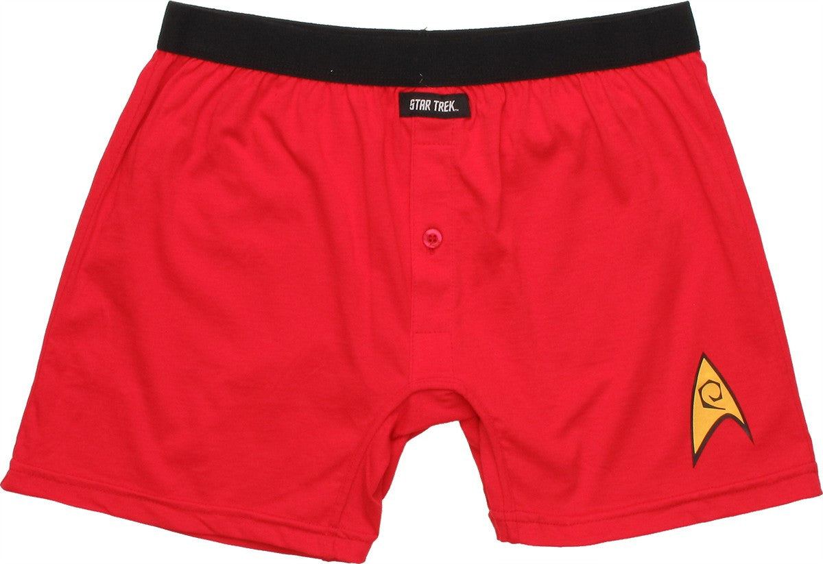 Star Trek Uniform Boxer Briefs Set