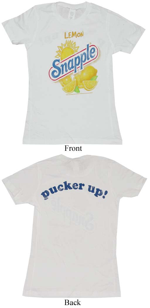 Snapple Lemon Juniors T-Shirt