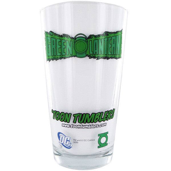 Green Lantern Run Glass