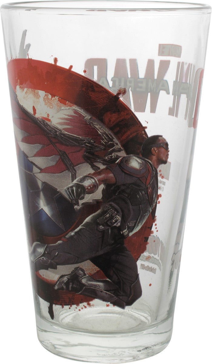 Captain America Civil War Falcon TT Pint Glass