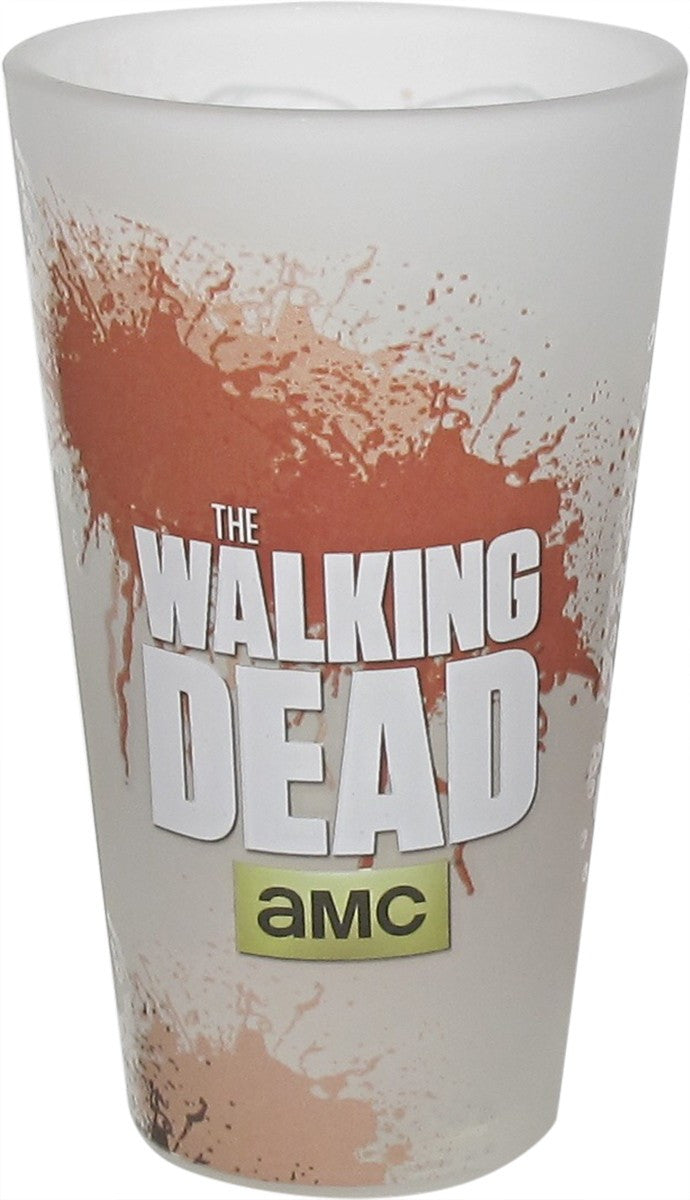Walking Dead Daryl & Rick Blood Pint Glass Set