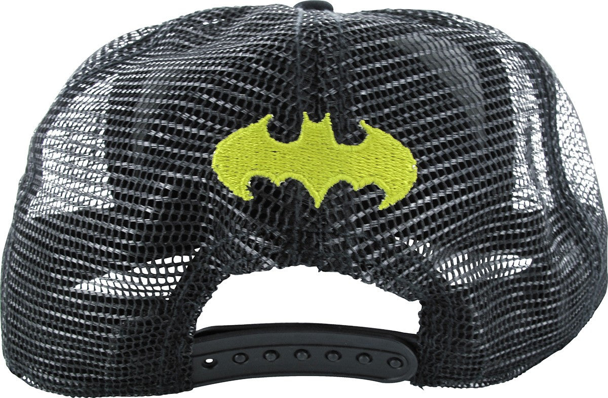 Batman LED Bat Logo Trucker Snapback Hat