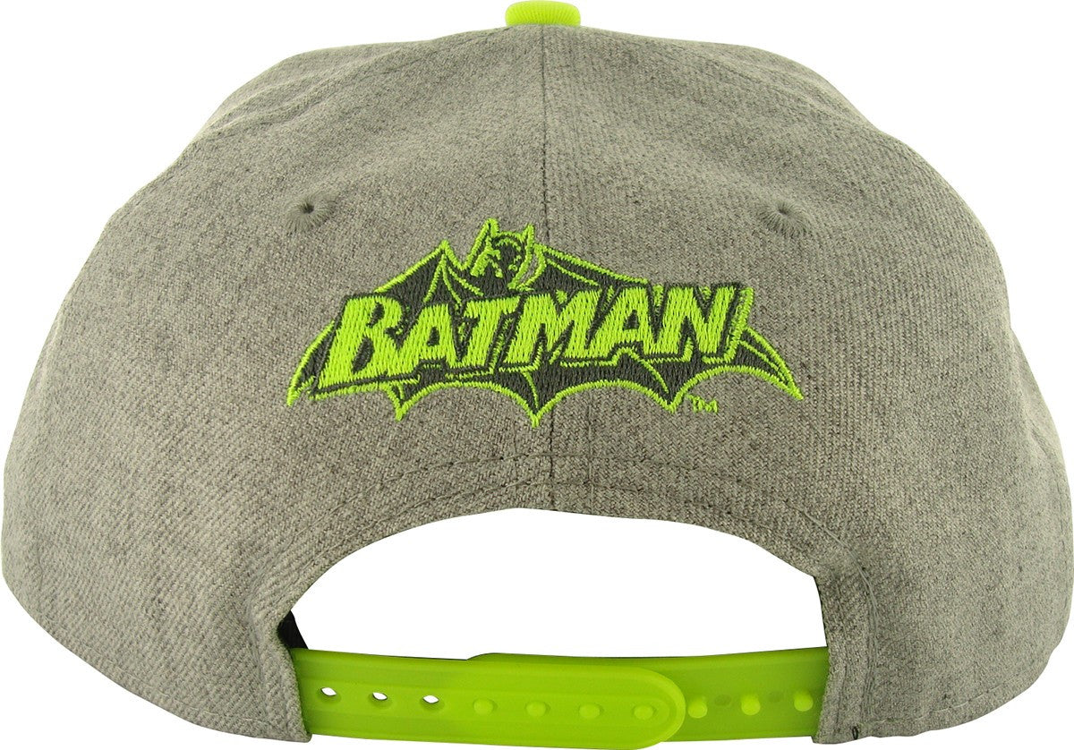 Batman Neon Logo Heather 9FIFTY Hat