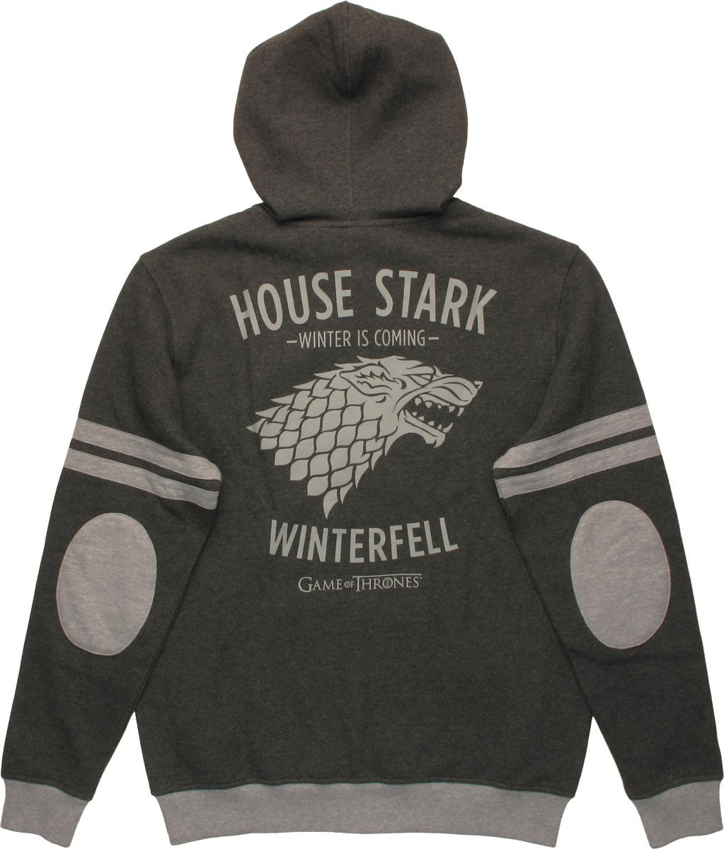 Game of Thrones House Stark Winterfell Zip Hoodie