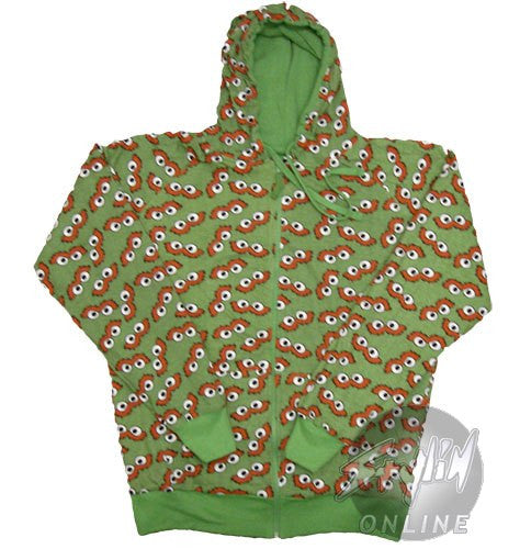 Sesame Street Oscar Hoodie