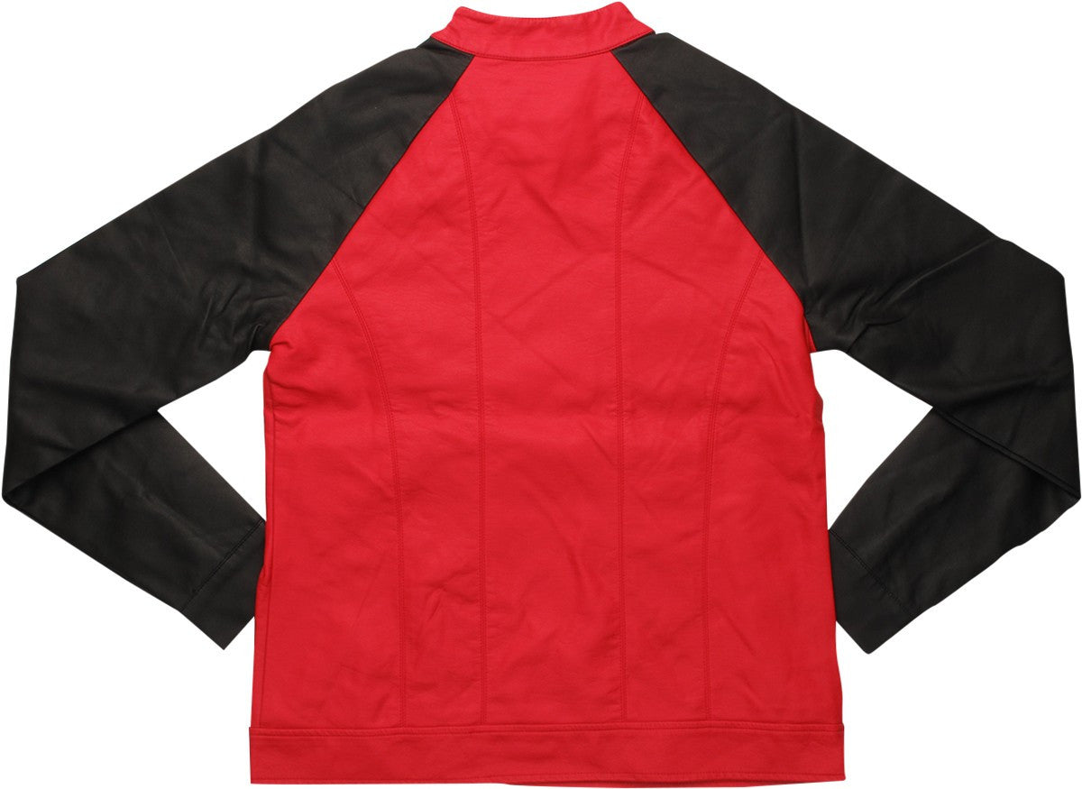 Deadpool Sidezip Women Moto Jacket