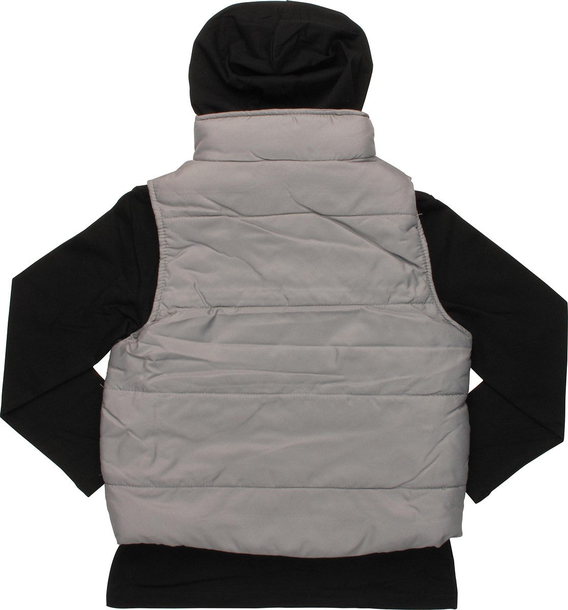Batman Hooded Shirt and Sleeveless Juvenile Jacket