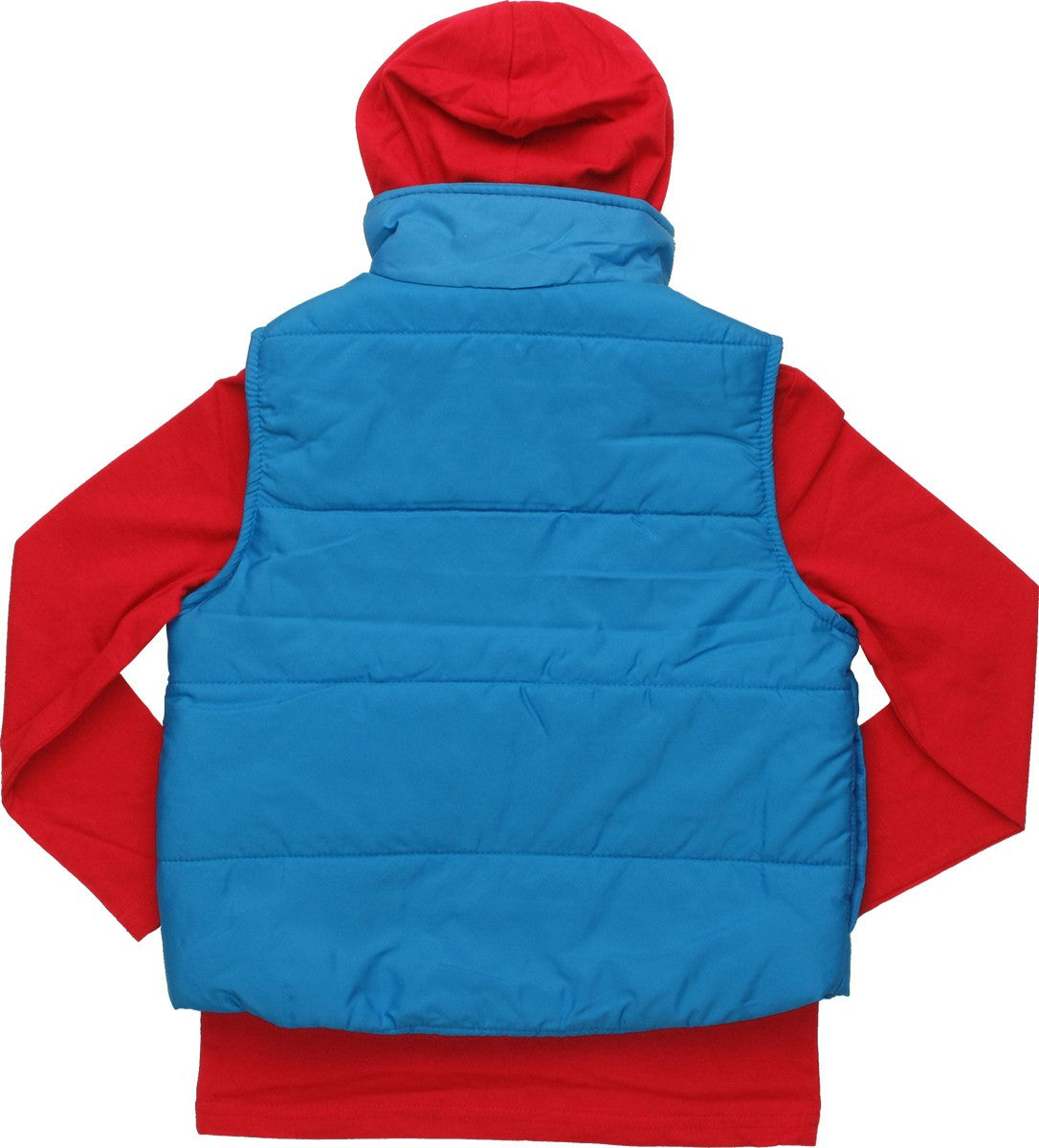 Superman Hooded Shirt Sleeveless Juvenile Jacket